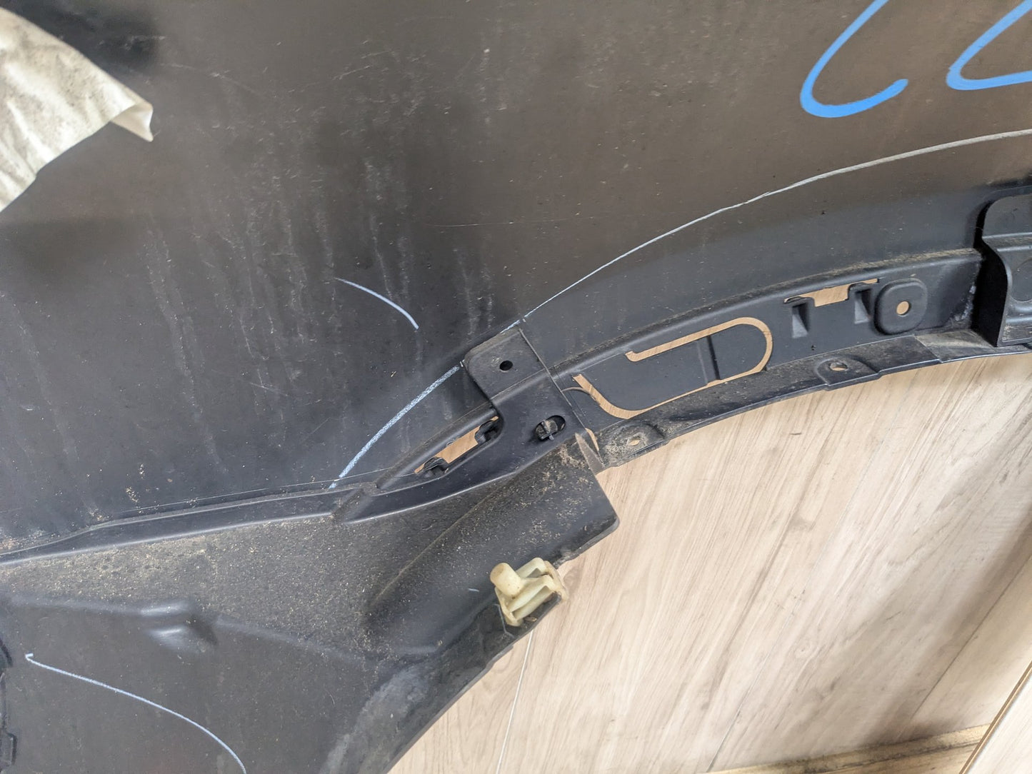 2015-2018 BMW X5 F85 Front Left Driver Fender Panel Black 416