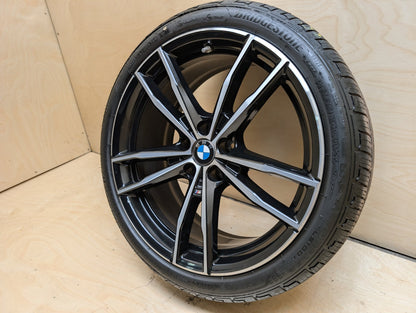 OEM BMW G20 G22 G23 G26 M340 M440 Rim Wheel 19x8" ET:27 Double Spoke Style 791M