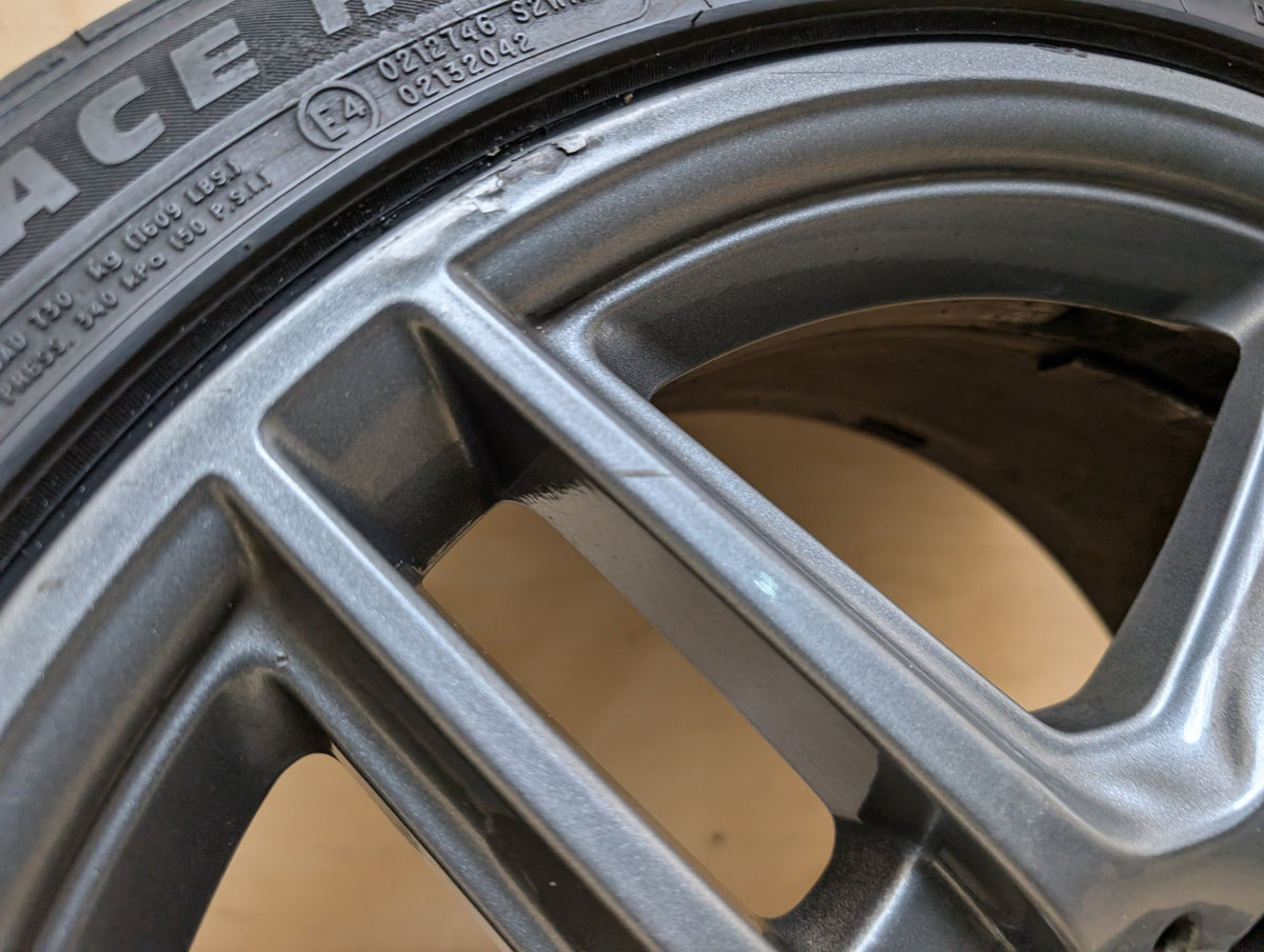 OEM Mercedes W207 E300 E400 E550 AMG Rear Wheel Rim 18x8.5 ET48 5 Double Spoke