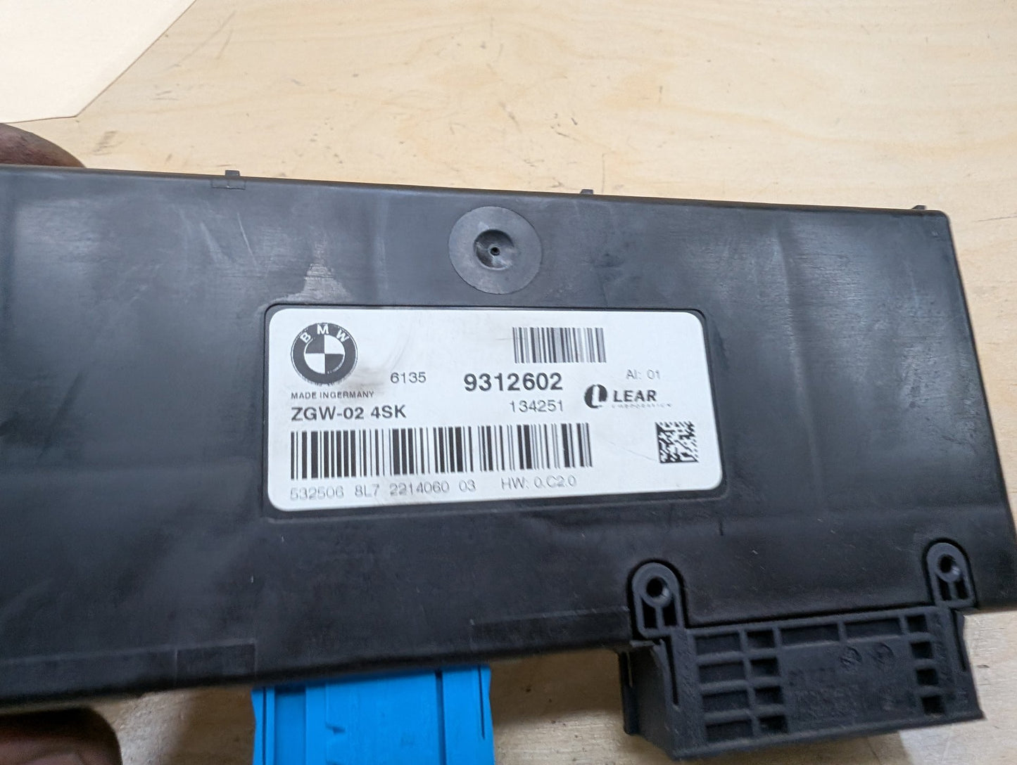 2011-2016 BMW X3 F25 BCM Body Control Module 9312602