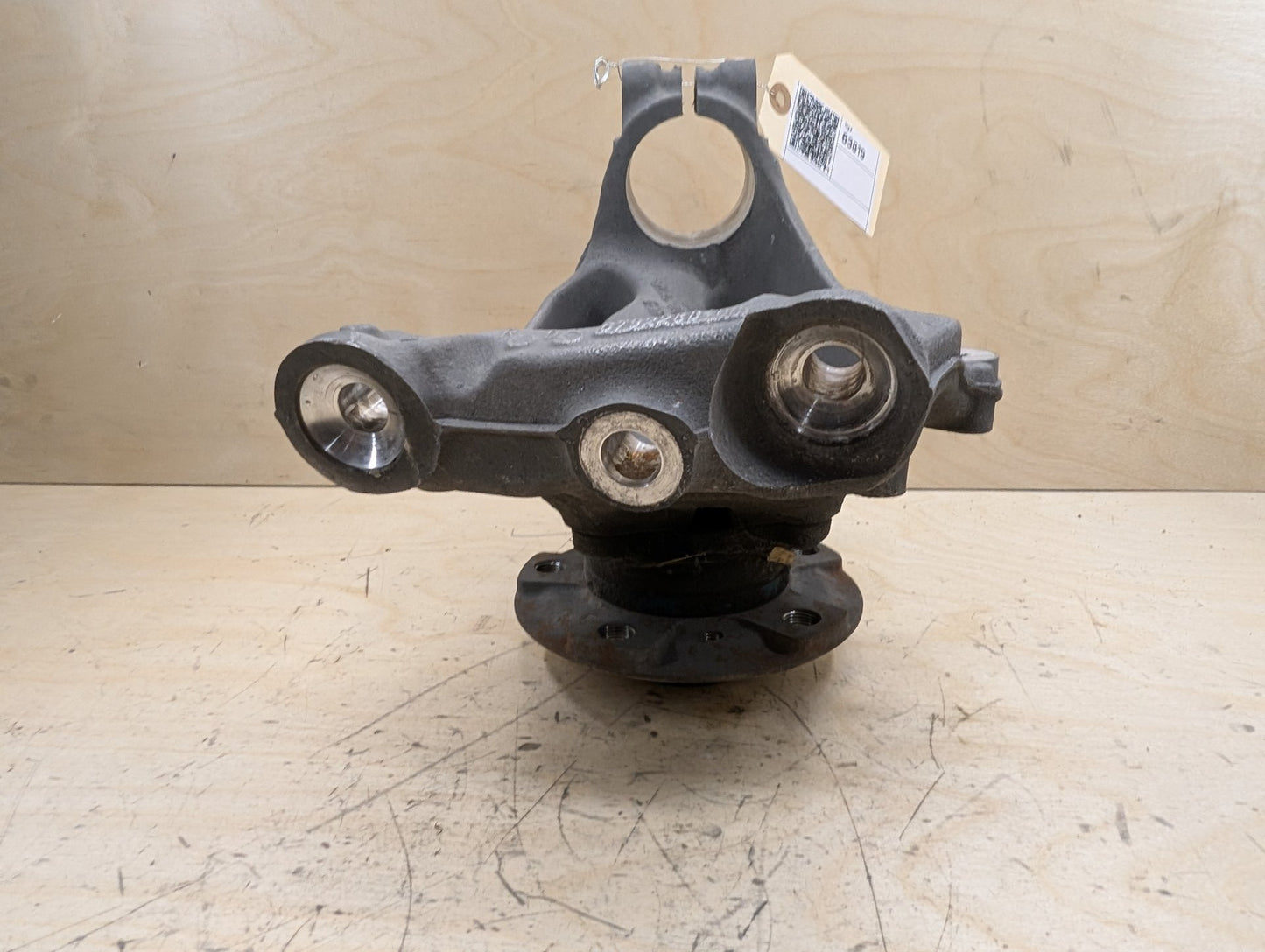 12-18 OEM BMW F30 F31 Sedan RWD Front Right Hub Knuckle Wheel Bearing Carrier