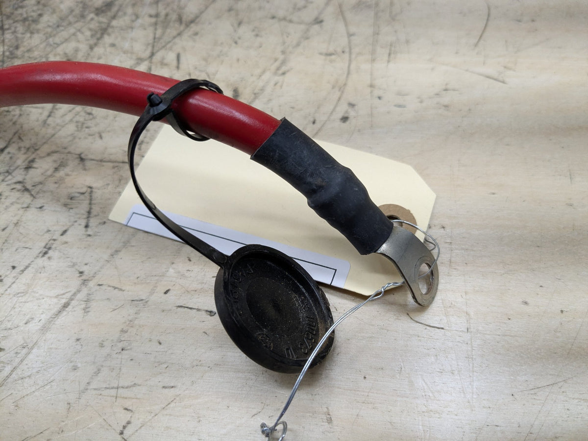 OEM BMW E84 E82 E88 E90 E92 335 M3 Battery Plus Pole Terminal Positive Red Cable