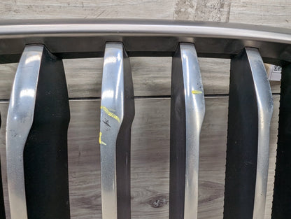 OEM BMW G01 G02 X3 X4 M40 Front Left Driver Upper Bumper Kidney Grill Chrome