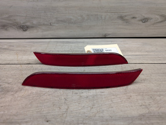 2009-2015 BMW 750Li F02 Rear Left Right Bumper Reflectors SET 7182191 OEM