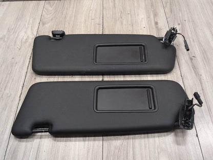 2015-2018 Audi Q3 8U Front Left Right Sun Visor SET 8U0857551M OEM