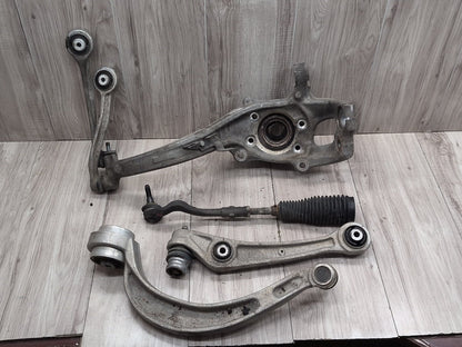 2013 - 2017 Audi S5 8T Front Left Driver Control Arms w/ Tie Rod SET 8K0407257AB CTUB