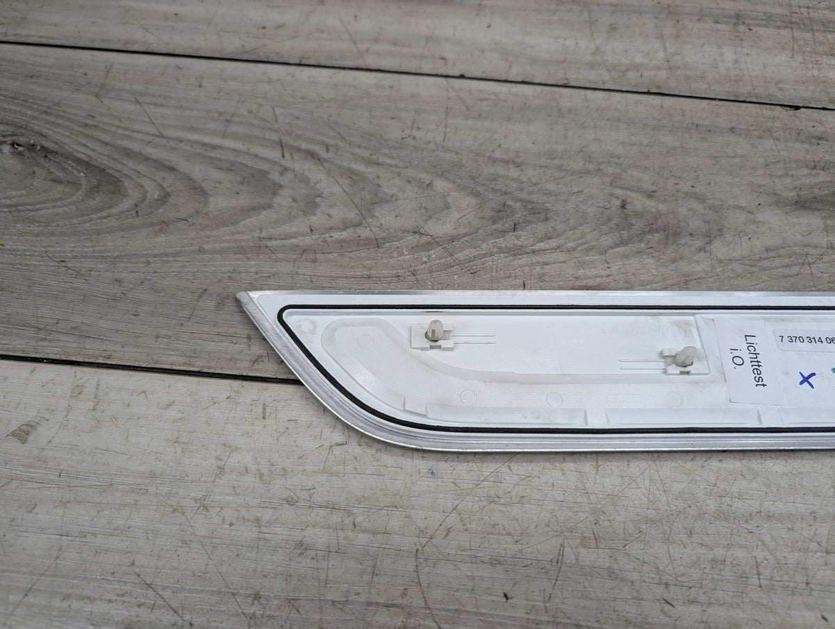 2016-2022 BMW 750Li G12 Front Left Driver Scuff Plate Door Sill 7370314 OEM