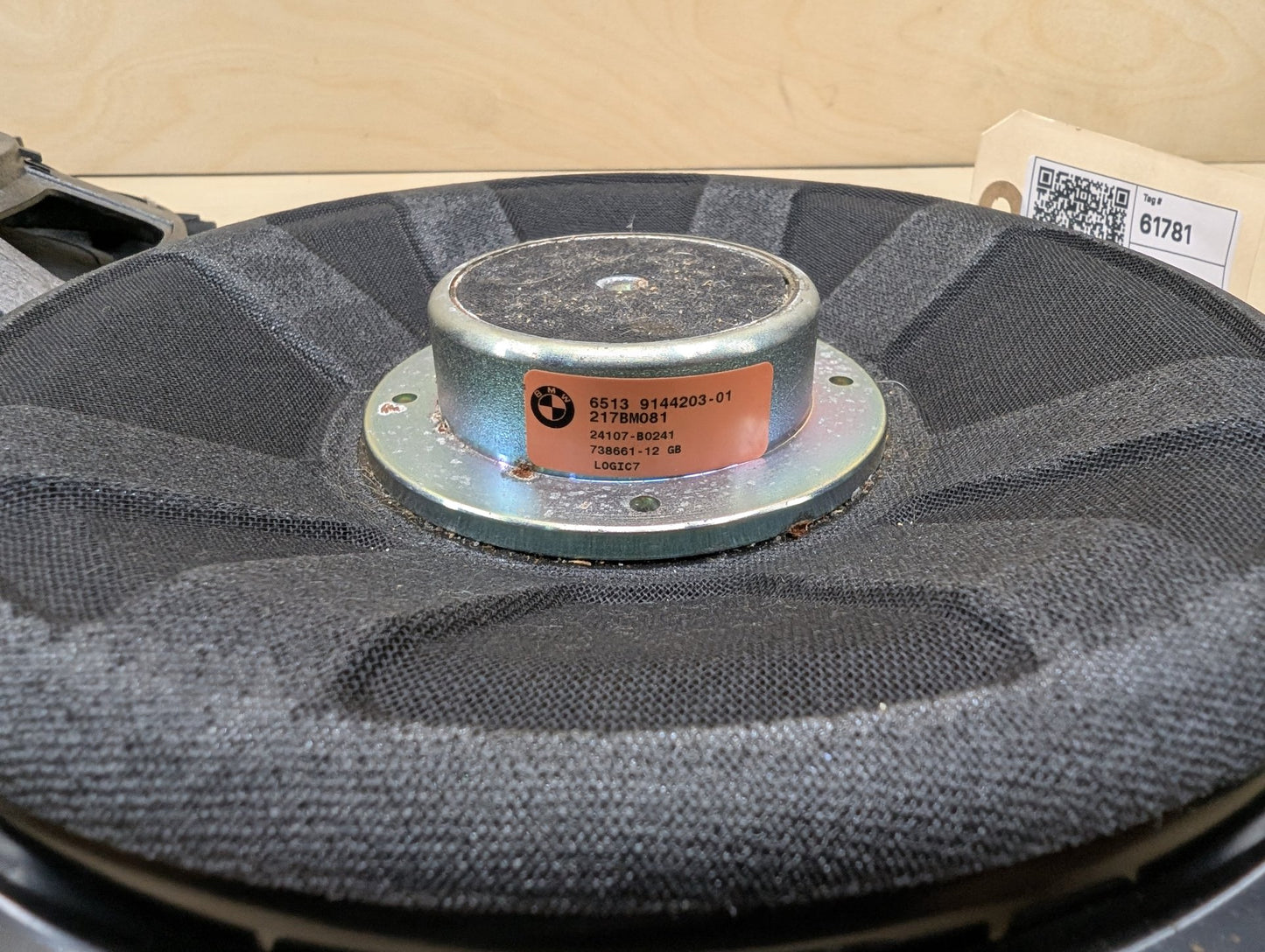 OEM BMW E92 E90 E93 Speakers Sub Subwoofer Logic 7 Harman Kardon DSP L7