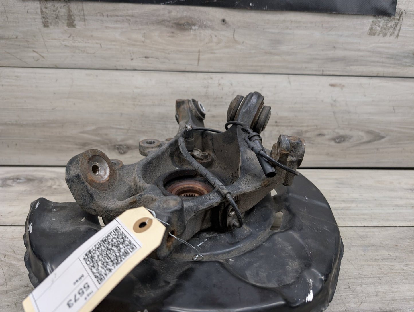2012-2018 BMW 340i F30 Rear Left Driver Spindle Knuckle w/ Bearing 6792523