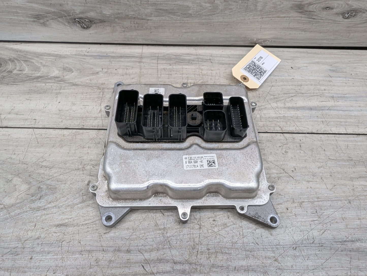 2011 - 2016 BMW 528i F10 Engine Motor ECU DME Computer Module 8664660 N20B20O0