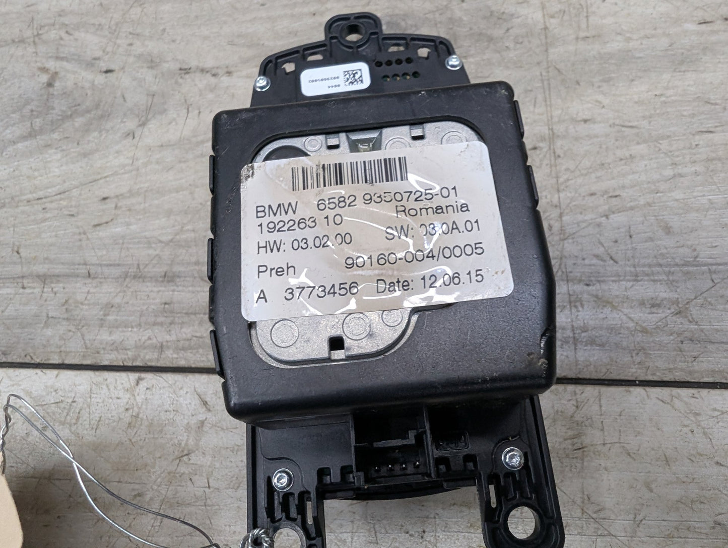 2014 - 2018 BMW X5 F15 Knob Controller 9350725 N63B