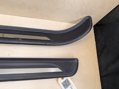2007-2013 BMW 328i E93 Front Left Right Scuff Plate Door Sill SET 7178598 OEM
