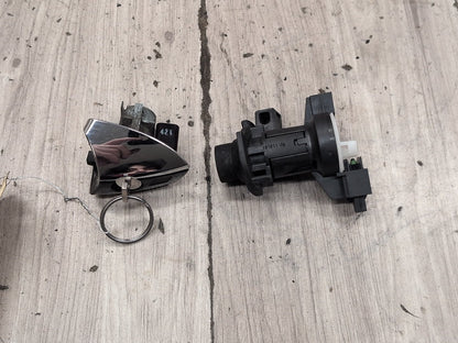 OEM Mercedes-Benz E550 W212 Front Left Rear Trunk Key Lock Mechanism w/ Key SET