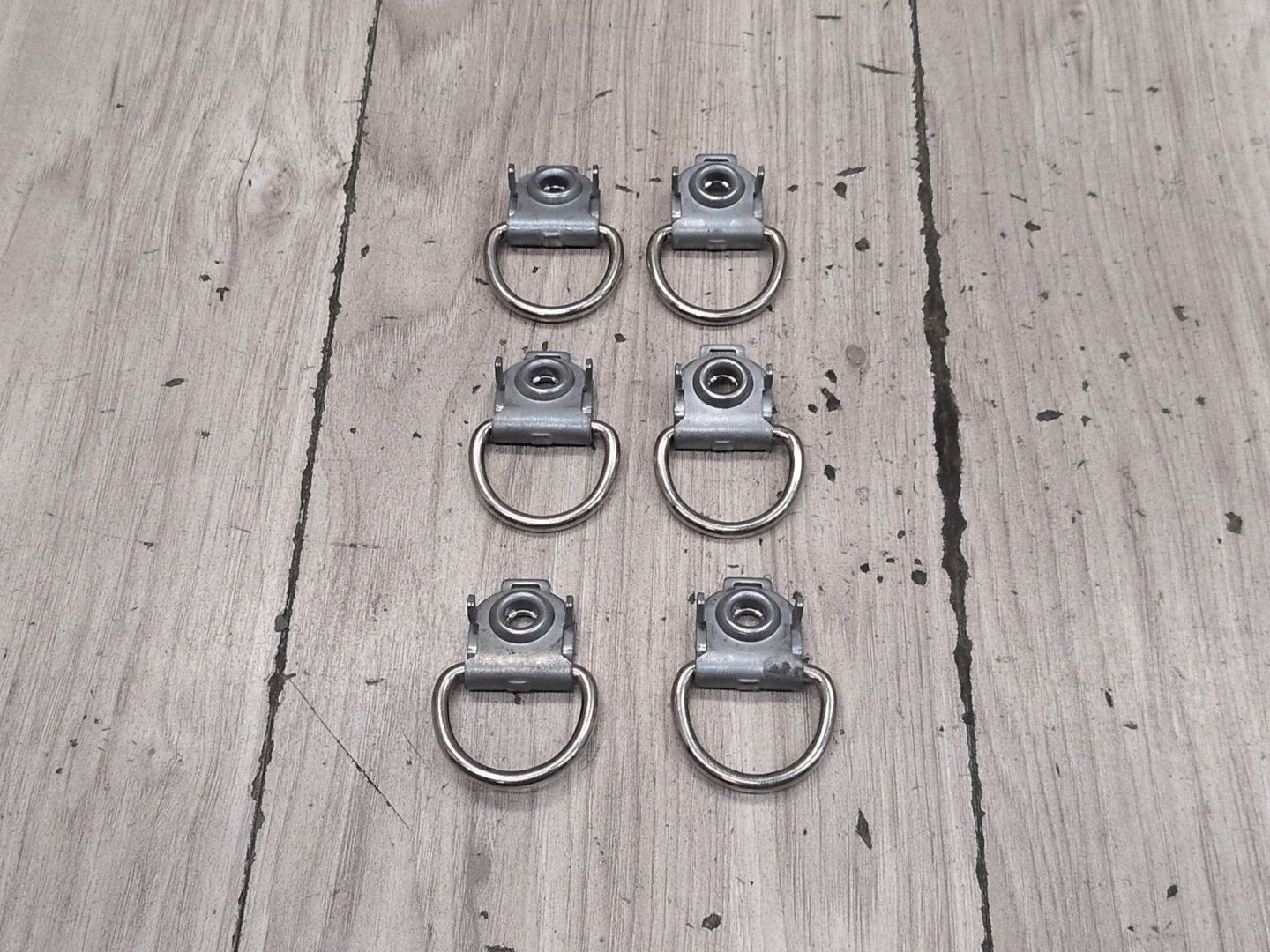 2009-2012 Mercedes-Benz E550 W212 Rear Trunk Cargo Net Clasp Rings SET A2048602114 OEM