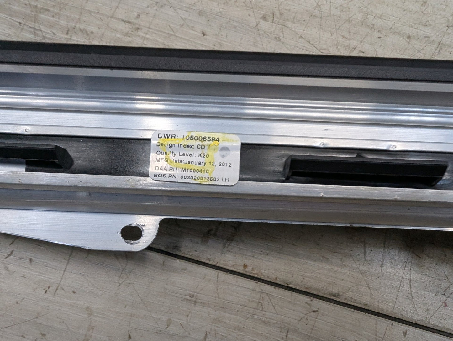 2011 - 2017 BMW X3 F25 Rear Left Driver Door Window Glass Roller Sunshade Blind 7237855 N55B30M0