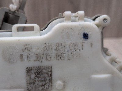 2013-2017 Audi S5 8T Front Left Driver Door Latch Lock Actuator 8J1837015F OEM