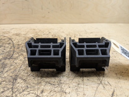 2008-2013 BMW 135i E88 Radiator Lower Mounting Brackets SET 7807184 OEM