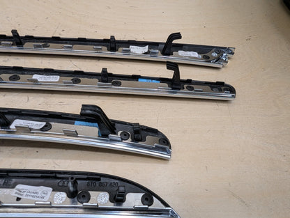 2011-2017 Audi RS5 Front Rear Center Console Door Interior Trim SET CARBON FIBER