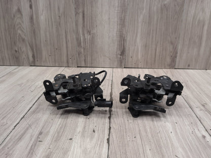 2011-2016 BMW M5 F10 Hood Bonnet Safety Lock Latches SET 7206453 OEM