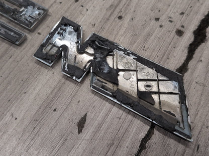 2015-2018 BMW X5 F85 Liftgate Trunk Lid Badge/ Letters 8057980 set of 3 OEM