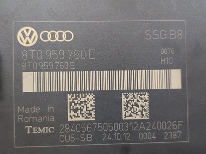 2008 - 2017 Audi S5 8T Front Left or Right Seat Control Module 8T0959760E