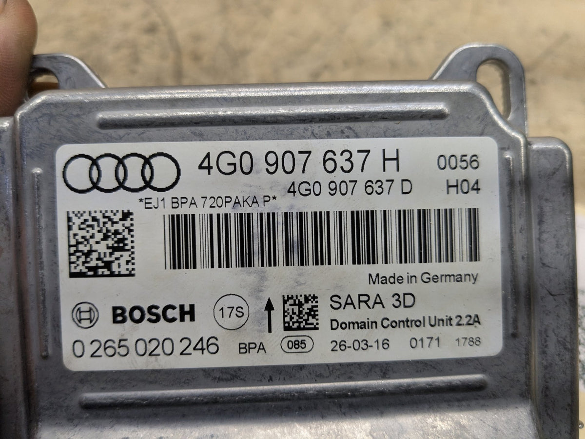 2012-2018 Audi A6 C7 Yaw Rate Sensor Module 4G0907637H OEM