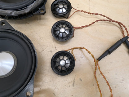 OEM BMW F30 F32 F82 M4 G12 Sound System Speaker HARMAN KARDON SET