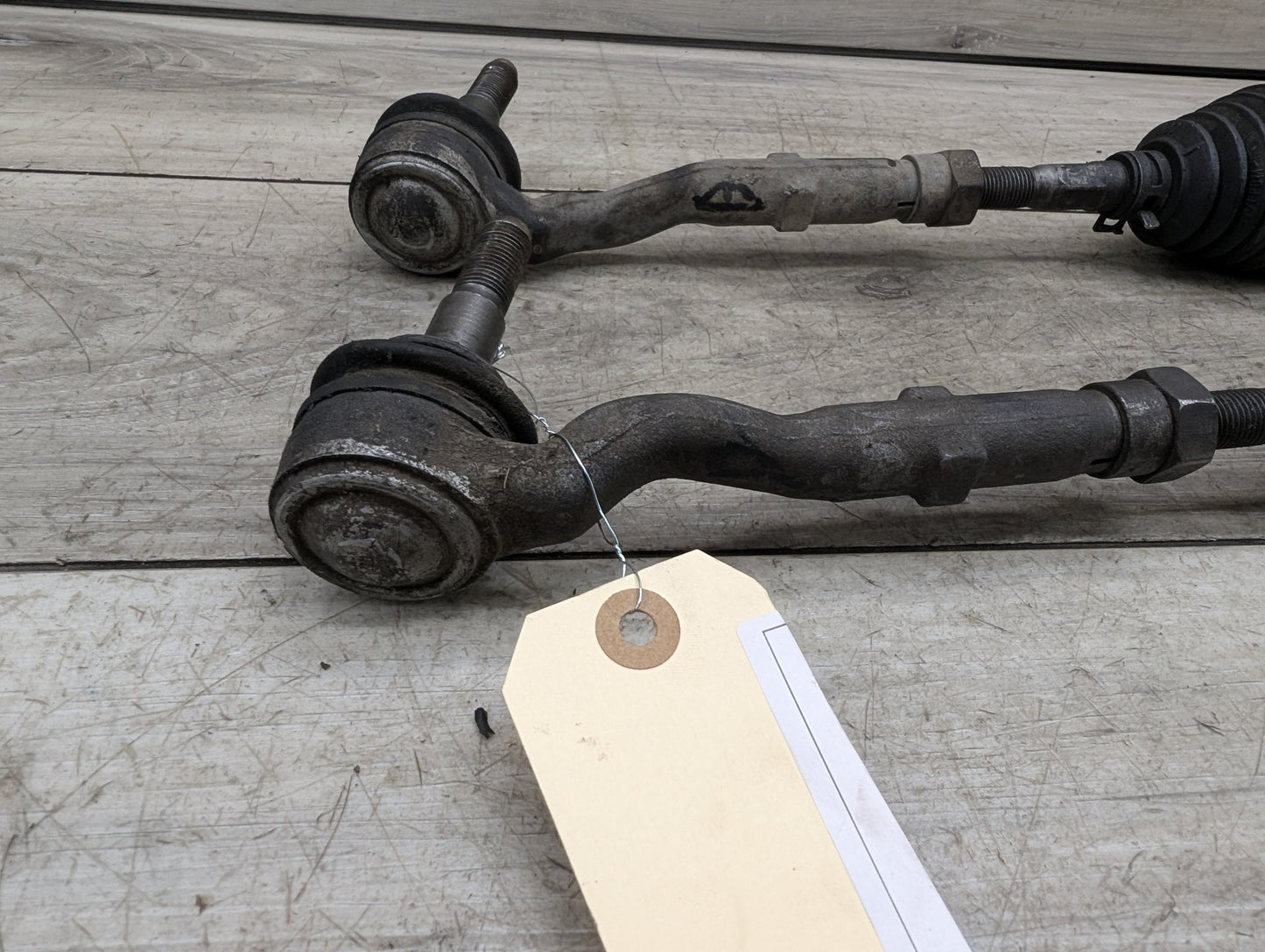 2011-2016 BMW 535i F10 Left Right Tie Rod W/ Boot SET 6784716