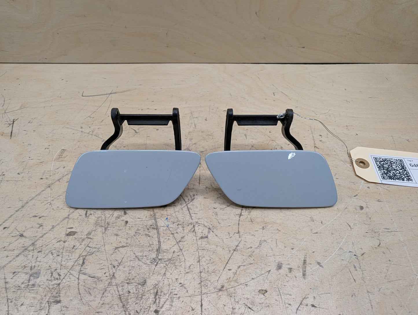 2011-2017 Audi RS5 8T Front Left Right Bumper Headlight Washer Nozzle Insert Covers SET 8T0955635