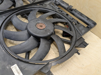 2012-2018 Audi A6 C7 Radiator Fan Shroud Assembly SET 8K0959455P