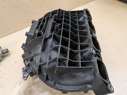 2012-2018 BMW 328i F30- Engine Motor Intake Manifold W/ Throttle Body & Sensor PN: 7588126