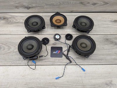 19-24 OEM BMW G20 G22 G23 G26 Hi-Fi HiFi Stereo Audio Mid Speakers Tweeters SET