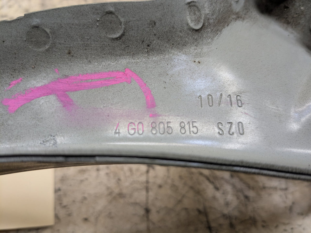 2012-2018 Audi A6 C7 Front Left Driver Fender Bracket 4G0805815 OEM