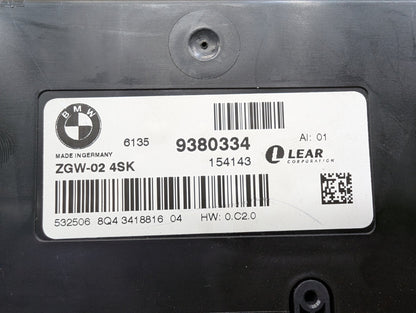 2011-2016 BMW X3 F25 Gateway Module 9380334