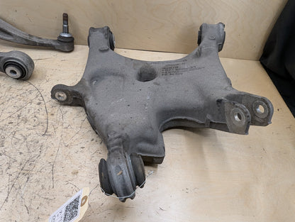 09-18 OEM BMW F02 F06 F10 F13 Rear Right Passenger Upper Lower Control Arm SET