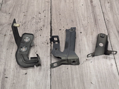 12-20 OEM BMW F30 F32 F33 F36 Front Left Driver Fender Wing Holder Bracket SET