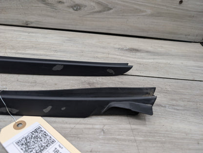 2021-2026 BMW 430i G22 Front Left Right Side Windshield Drip Trim Molding SET 7475009