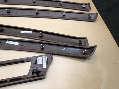2007-2013 BMW 328i E93 Front Rear Left Right Dash Interior Trims SET 7129555