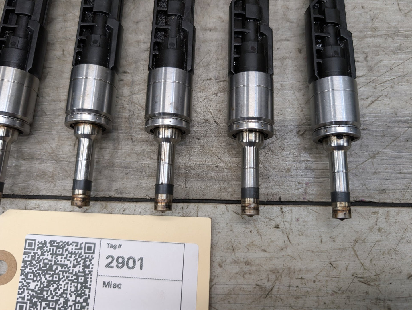 2014 - 2018 BMW X5 F15 Engine Motor Fuel Injector SET 8627842 N63B44O1