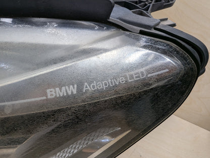 16-19 OEM BMW G11 G12 740 750 Left Driver LED ICON Adaptive Headlight w/ Modules