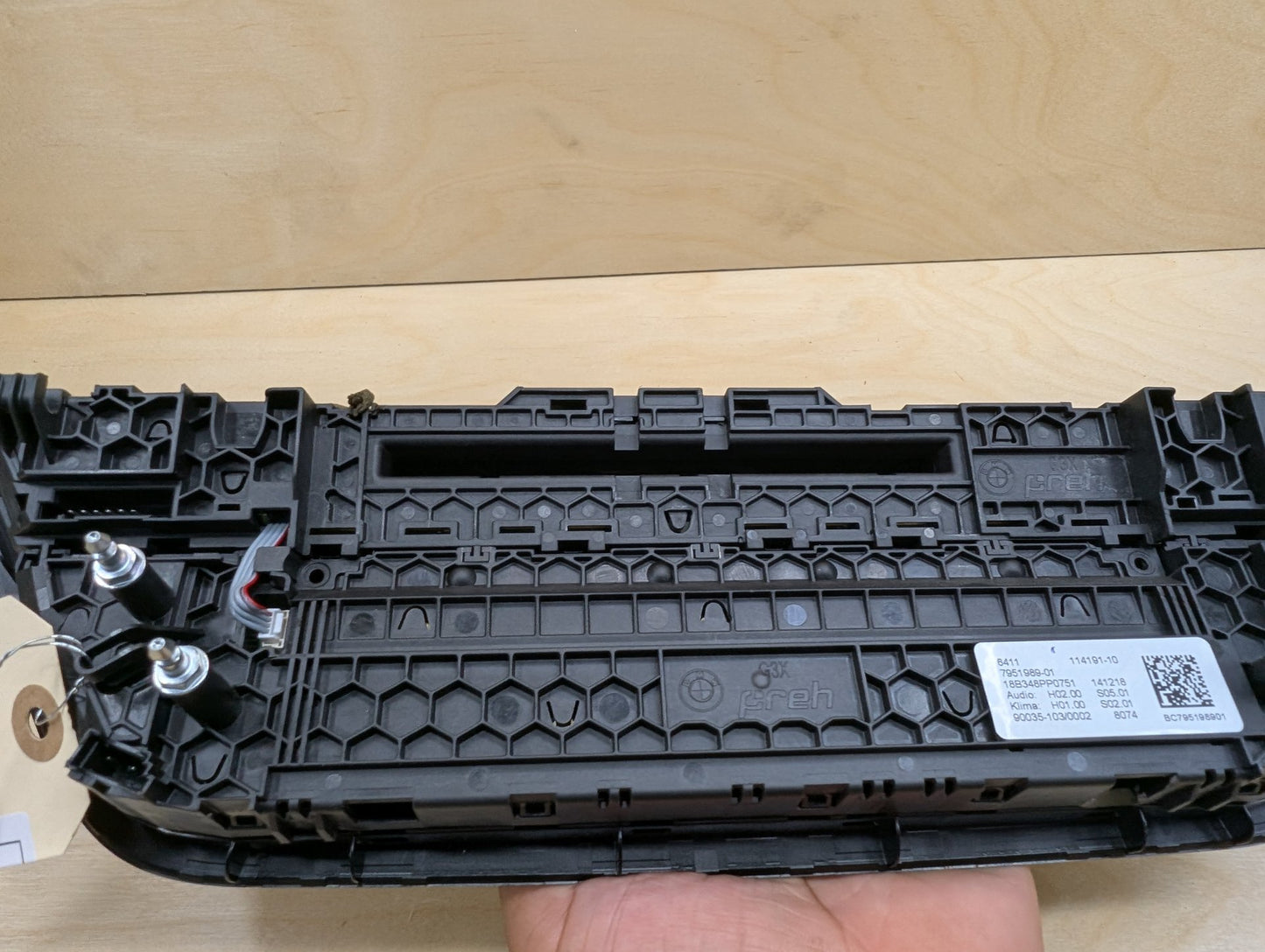 18-21 OEM BMW G01 F97 X3 X3M AC Climate Control Panel Radio Media Buttons