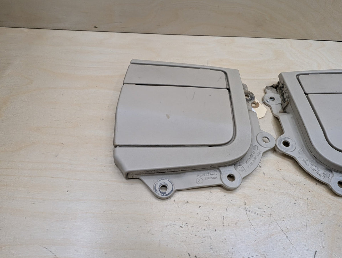 07-13 BMW E93 328 335 Left and Right Convertible Roof Top Hinge Cover Trim SET
