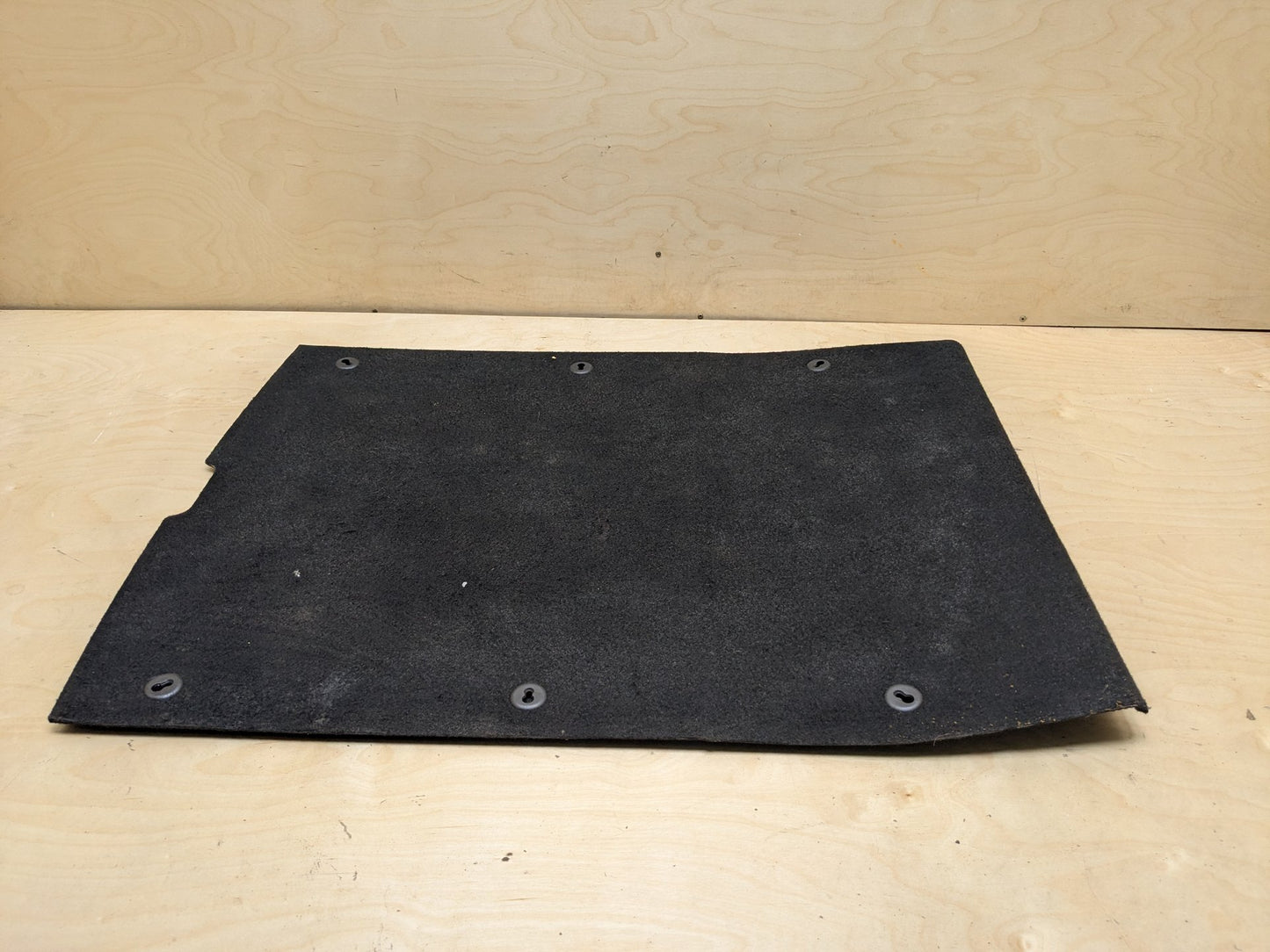 12-18 OEM BMW F30 F80 M3 Sedan Rear Trunk Floor Mat Carpet Cargo Cover Black