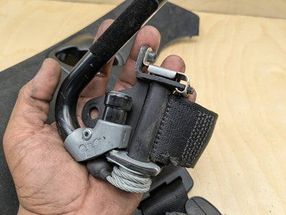 OEM BMW F15 F16 F85 X5 X6 Front Left Driver Seat Belt Seatbelt Retractor Black