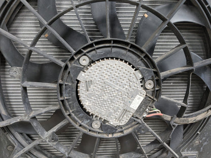 18-24 OEM BMW G01 G02 X3 X4 30i 30iX B46 Radiator Condenser Fan Shroud SET 600W