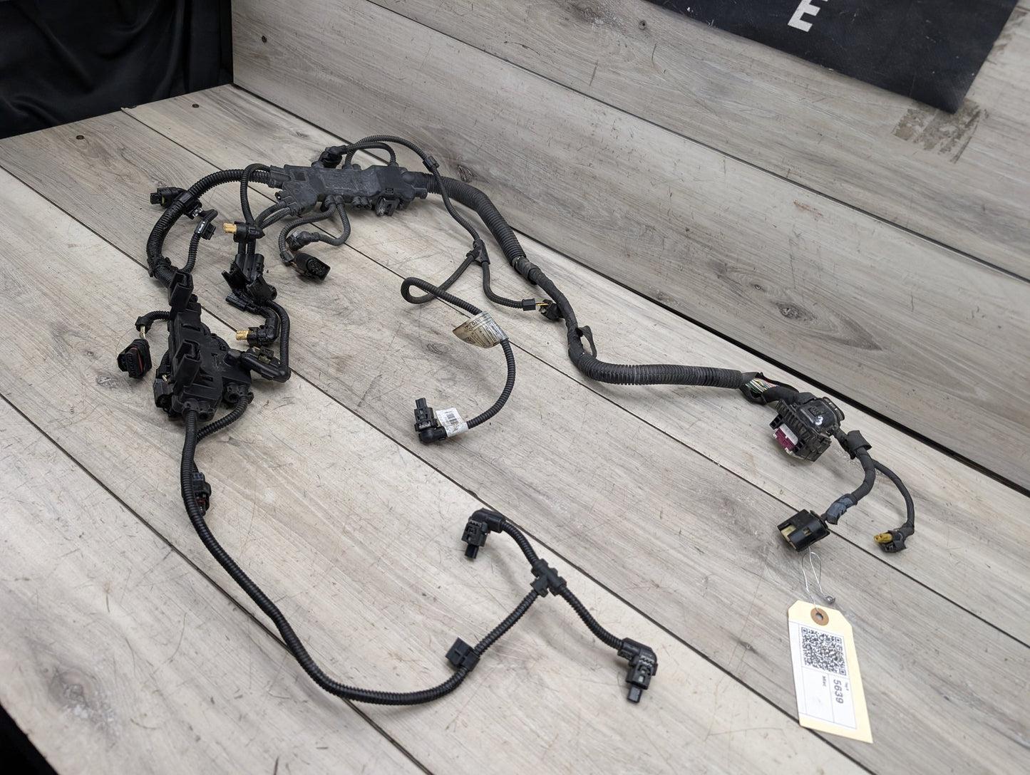BMW F30 340i B58B30M0 Engine Motor Wiring Wire Harness 8631665