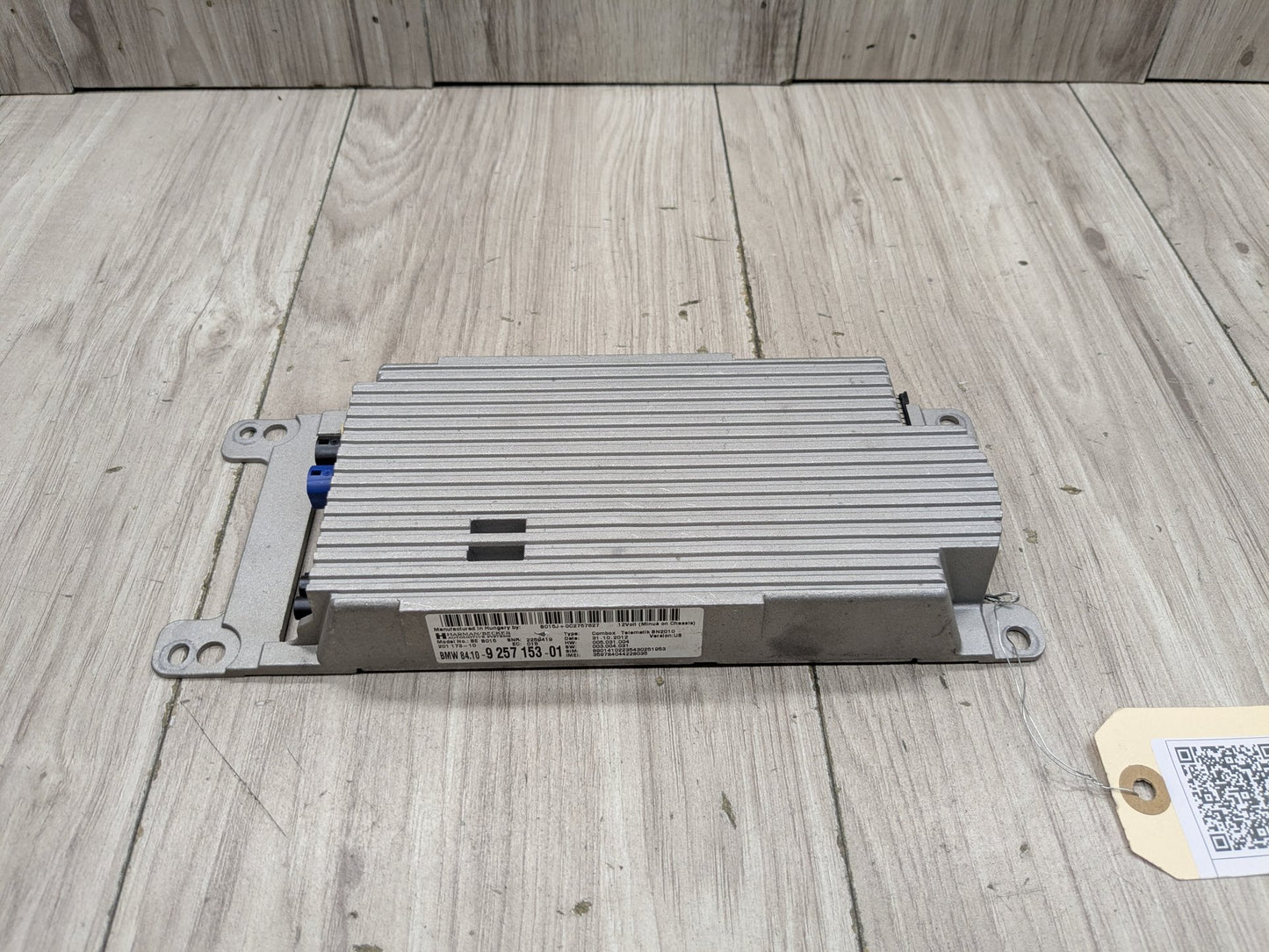 2011 - 2017 BMW X3 F25 Bluetooth Module 9257153 N20B20A