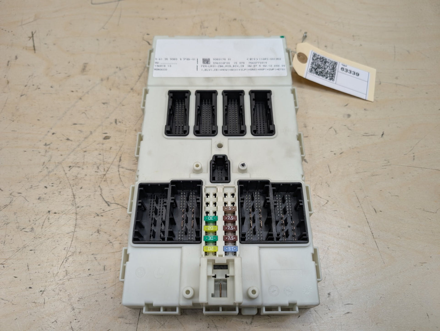 OEM BMW F30 F32 F33 F36 F80 F82 F83 Body Control Junction Box Module FEM + Key