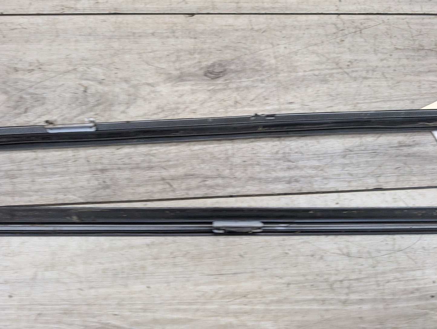 2007-2013 BMW X5 E70 Front Left Right Side Windshield Drip Trim Molding SET 7250395