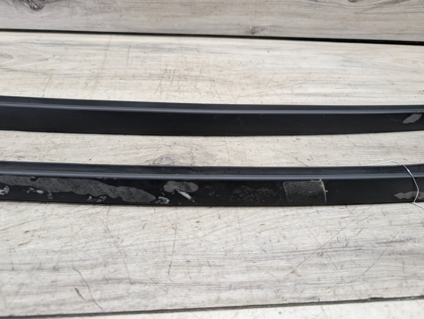 2021-2026 BMW 430i G22 Front Left Right Side Windshield Drip Trim Molding SET 7475009